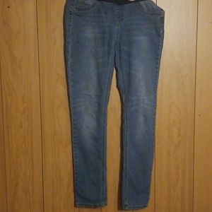 Denim maternity skinny jeans